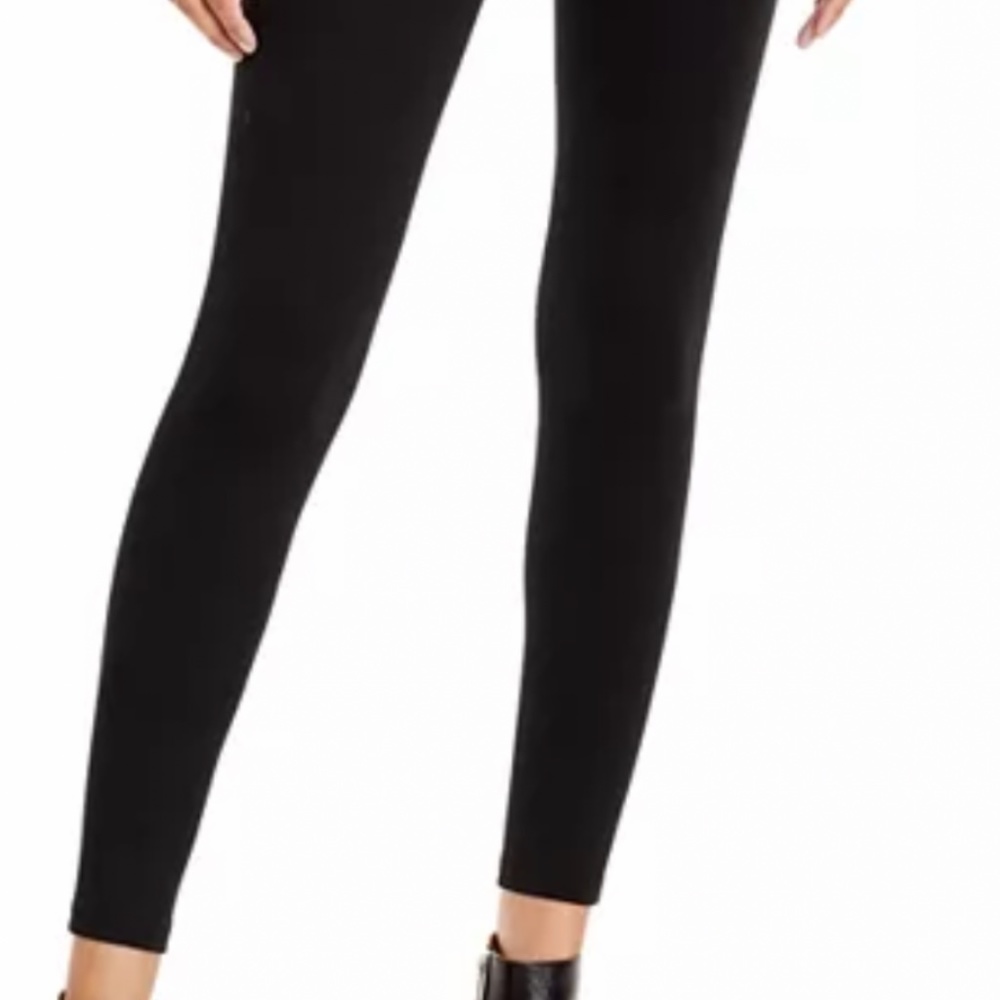 Vince suede black leggings
